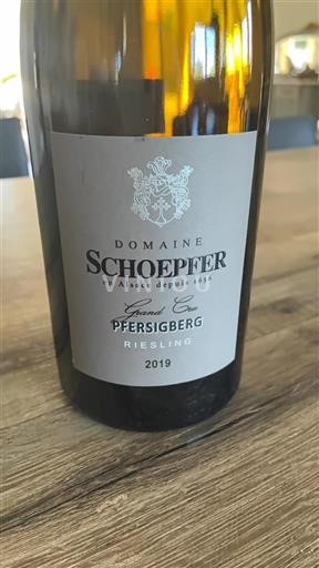 Alsazia Non specificato Grand Cru Domaine Schoepfer 2019