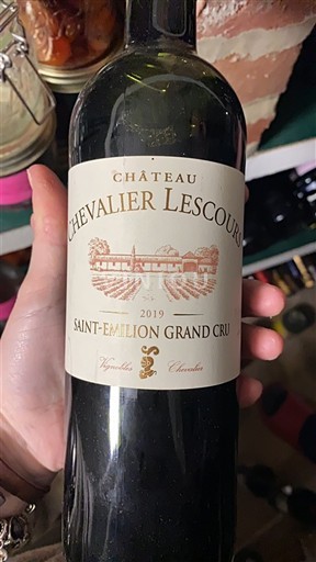 Bordeaux Saint-Émilion Grand Cru Grand Cru Château Chevalier Lescours 2019