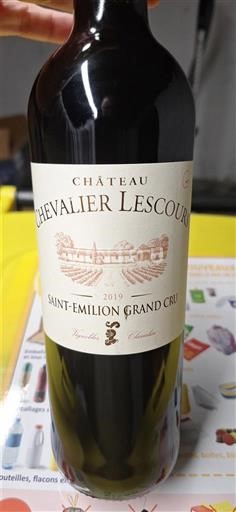 Bordeaux Saint-Émilion Grand Cru Grand Cru Château Chevalier Lescours 2019