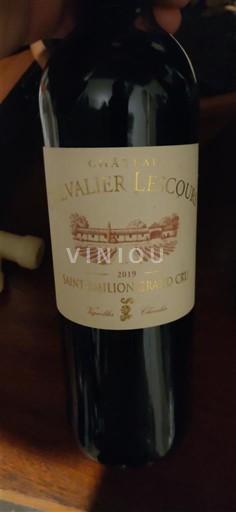 Bordoja Saint-Émilion Grand Cru Grand Cru Château Chevalier Lescours 2019