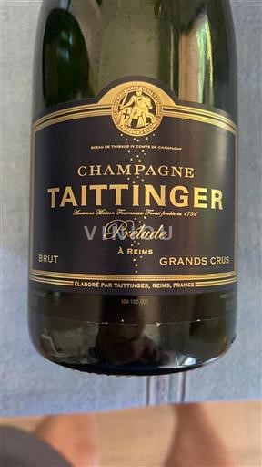 Vin Effervescent Rouge brut Prélude Taittinger Non millésimé France Champagne AOC