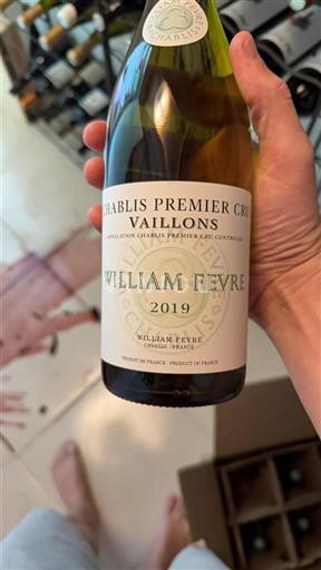Borgoña Chablis Premier Cru William Fèvre Vaillons 2019