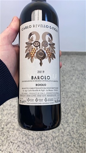 Piemont Barolo Carlo Revello & Figli Boiolo 2019