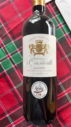 Sydvestfrankrig Cahors Château La Coustarelle Grand Prestige 2018
