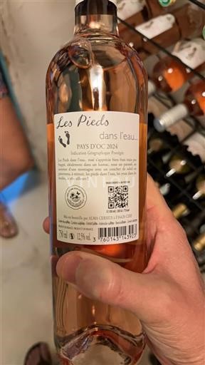 Languedoc-Roussillon Pays d'Oc Alma Cersius Les Pieds dans l'eau 2024