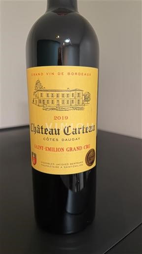 Bordeaux Saint-Émilion Grand Cru Grand Cru Château Carteau Côtes Daugay 2019