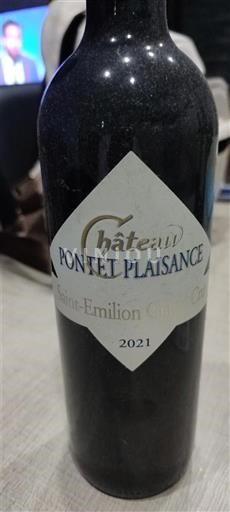 Bordéus Saint-Émilion Grand Cru Grand Cru Château Pontet Plaisance 2021