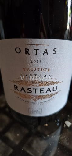 Rona dolina Rasteau Ortas Prestige 2013