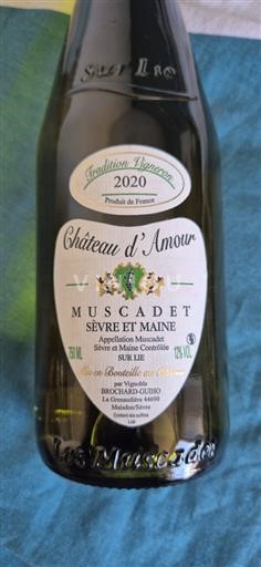 Loiredalen Muscadet-Sèvre-et-Maine Château D’Amour 2020
