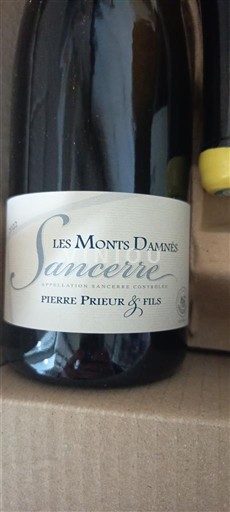 Vallée de la Loire Sancerre Pierre Prieur & Fils Les Monts Damnés 2022