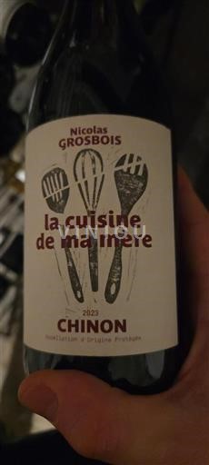Loire Valley Chinon Nicolas Grosbois La cuisine de ma mère 2023