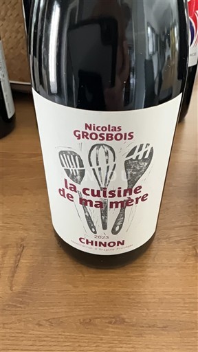 Údolí Loiry Chinon Nicolas Grosbois La cuisine de ma mère 2023