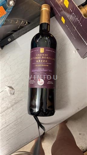 Bordéus Médoc Cru Bourgeois Lacombe Noaillac 2022