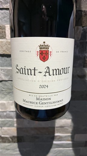 Beaujolais Saint-Amour Maison Maurice Gentilhomme 2024