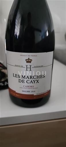 Sudoeste Cahors Château Cayx Les Marches de Cayx 2018