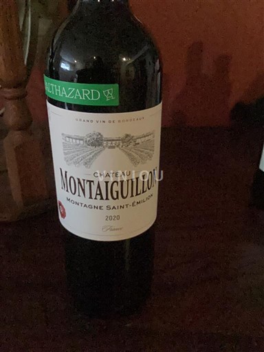 Bordeaux Montagne-Saint-Émilion Château Montaiguillon 2020