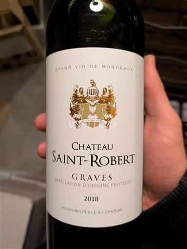 Burdeos Graves Château Saint-Robert 2018