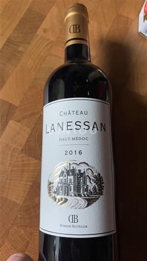Bordeaux Haut-Médoc Cru Bourgeois Château Lanessan 2016