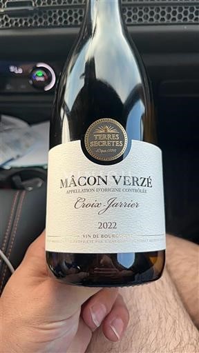 Borgoña Mâcon y Mâcon-villages Vignerons des Terres Secrètes Croix-Jarrier 2022