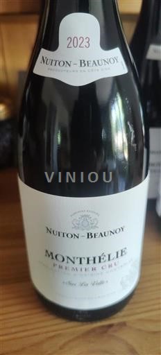 Burgund Monthélie Premier Cru Nuiton-Beaunoy Sur La Velle 2023