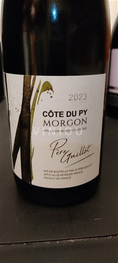 Beaujolais Morgon Père Guillot Côte du Py 2023