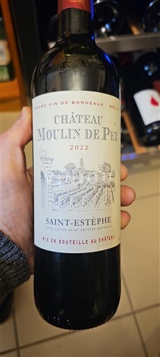 Bordeaux Saint-Estèphe Château Moulin de Pez 2022