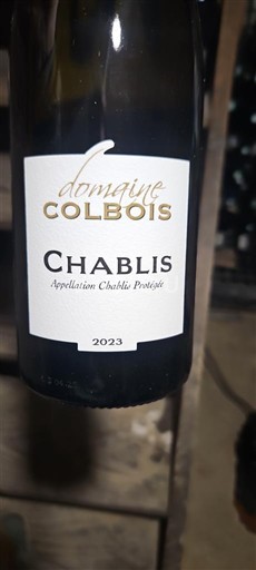 Burgundi Chablis Domaine Colbois 2023