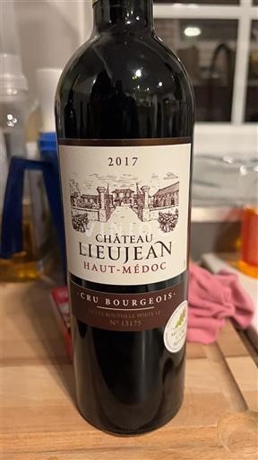 Bordeaux Haut-Médoc Cru Bourgeois Château Lieujean 2017