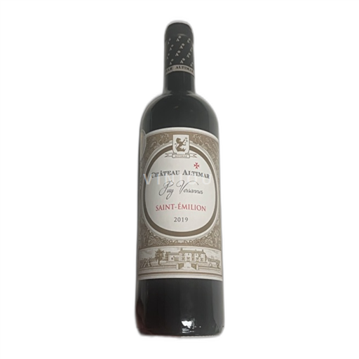 Vin Rouge sec Puy Versannes Château Altimar 2019 France Bordeaux Saint-Émilion AOC