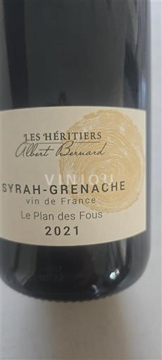Languedoc Ikke specificeret Les Héritiers Albert Bernard Le Plan des Fous 2021