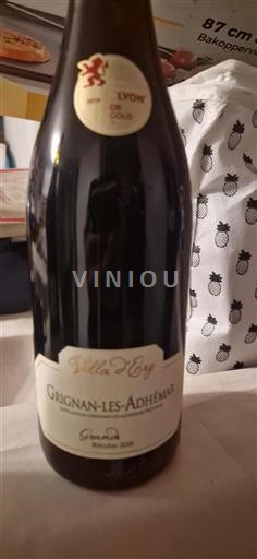 Rhônedalen Grignan-les-Adhémar Villa Erg Grande Réserve 2018