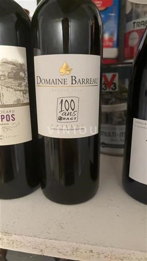 Sudoeste Gaillac Domaine Barreau 100 ans 2017