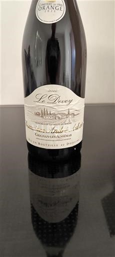 Rhônen laakso Grignan-les-adhémar Domaine S André Aubert Le Devoy 2022