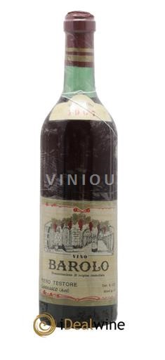 Piedmont Wines Barolo Piero Testore 1967