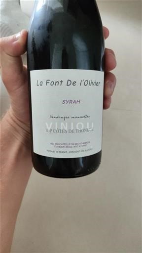 Languedoc-Roussillon Côtes de Thongue La Font De l'Olivier 2023