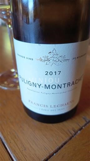 Borgoña Puligny-Montrachet Francis Lechauve L'éveil des Sens 2017
