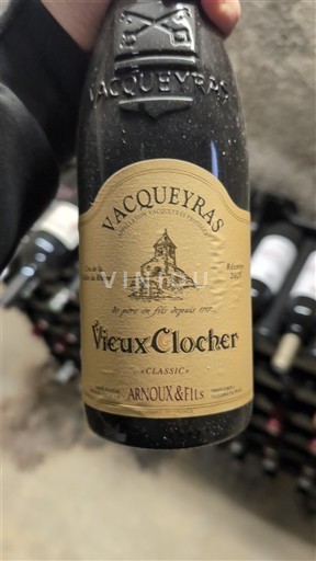 Lugina e Ronës Vacqueyras Arnoux & Fils Vieux Clocher Classic 2018
