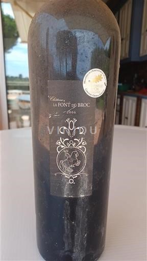 Vin Rouge sec Château La Font du Broc 2006 France Provence AOC