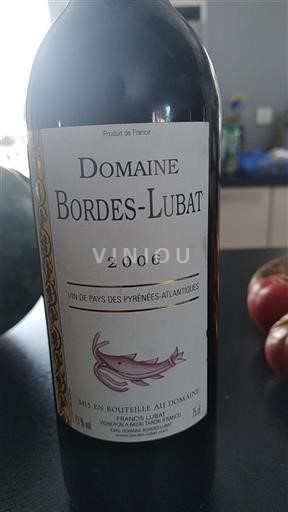Jihozápad Nespecifikováno Domaine Bordes-Lubat 2006
