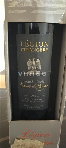 Provence Côtes-de-Provence Légion Étrangère Grande Esprit de Corps 2013