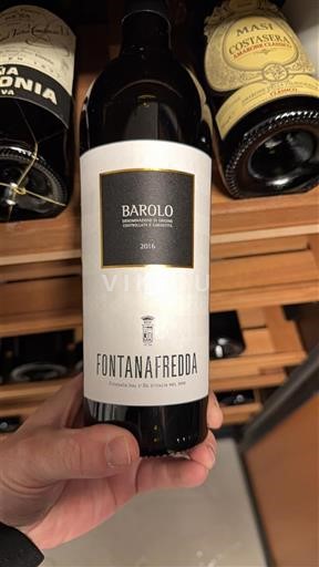 Piedmont Wines Barolo Fontanafredda 2016