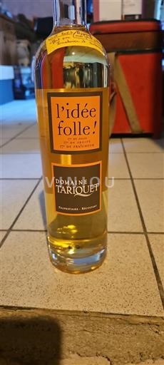 Sydväst Côtes de Gascogne Domaine Tariquet L'idée Folle Icke årgångsbetecknad
