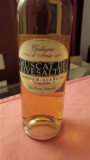 Roussillon Muscat de Rivesaltes Guillaume Arria Ikke årgangsbestemt