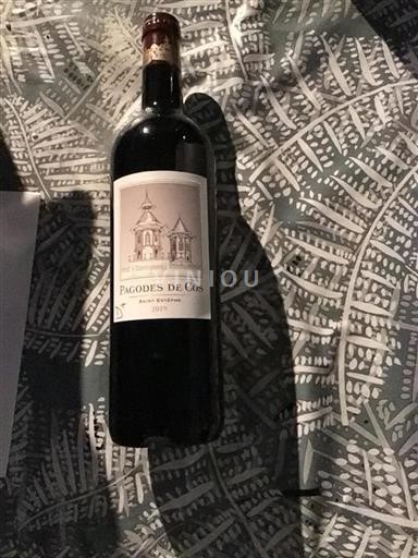Burdeos Saint-Estèphe Pagodes de cos 2019