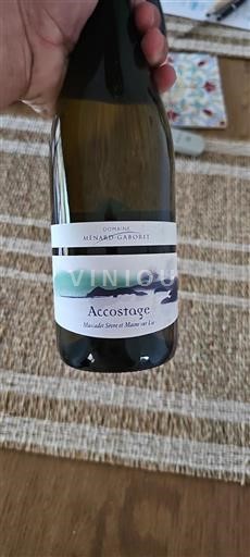 Loiredalen Muscadet-Sèvre-et-Maine Domaine Ménard-Gaborit Accostage 2020