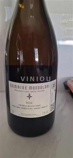 Korsika Sartène Domaine Mondoloni 2024