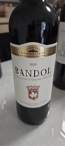 Provence Bandol Clubs Des Sommeliers 2020