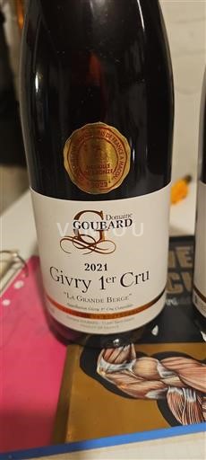 Bourgogne Ospecificerad Premier Cru Domaine Goubard La Grande Berge 2021