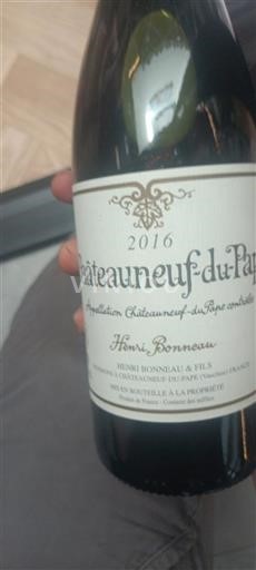 Rhône-dalen Châteauneuf-du-Pape Henri Bonneau 2016