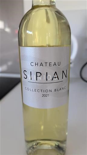 Bordeaux Ospecificerad Château Sipian Collection Blanc 2021